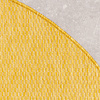 Tapis d'extérieur rond - Costa Jaune Ocre - thumbnail 4