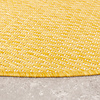 Tapis d'extérieur rond - Costa Jaune Ocre - thumbnail 5