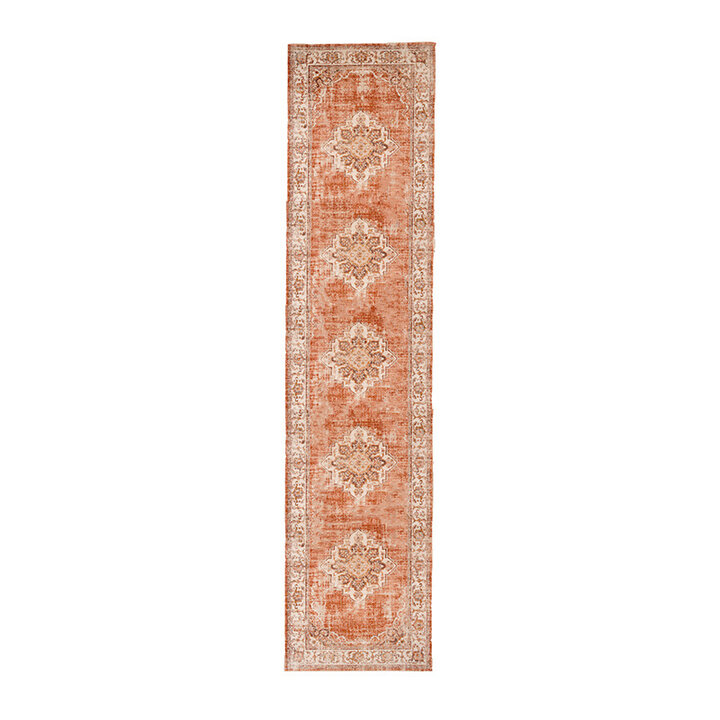 Tapis de jeu berbère - Spring Medaillon Terra/Crème - 1