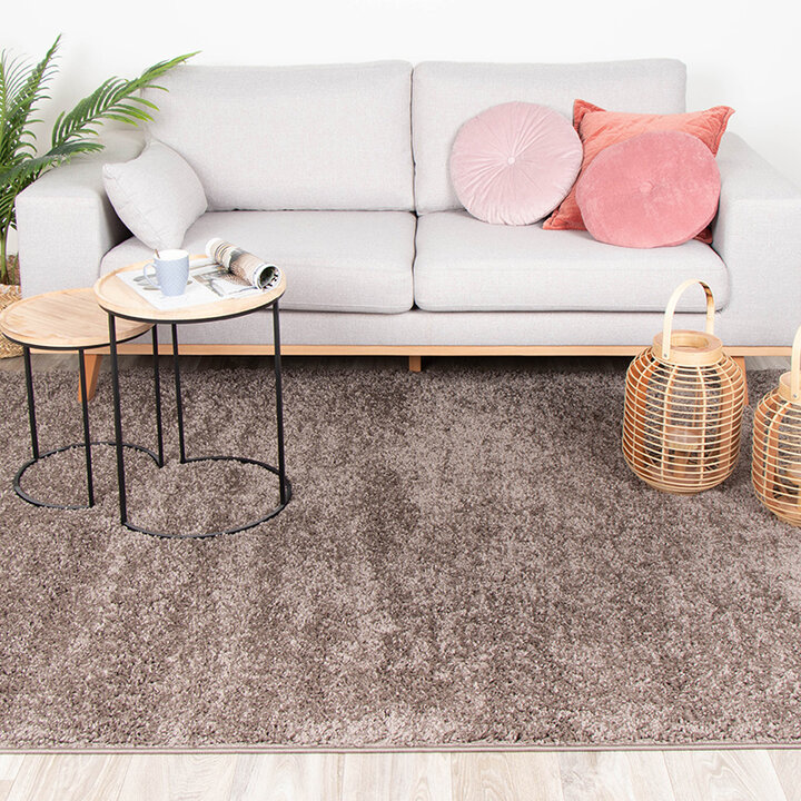 Tapis à poils longs - Lofty Taupe - 3