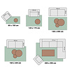 Tapis à poils longs - Lofty Taupe - thumbnail 8