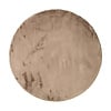 Tapis rond à poils longs - Comfy Supreme Taupe - thumbnail 1