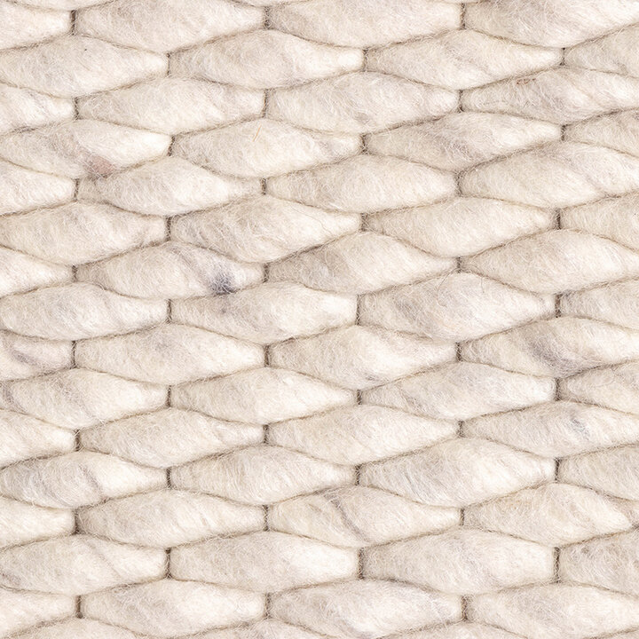 Tapis en laine - Brilliant Crème/Blanc - 4