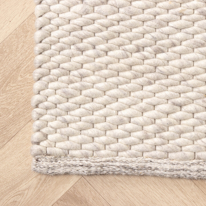 Tapis en laine - Brilliant Crème/Blanc - 7