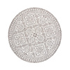Tapis d'extérieur rond - Summer Oriental Gris Clair - thumbnail 1