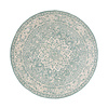 Tapis vintage rond - Wonder Oriental Vert - thumbnail 1