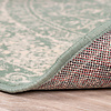 Tapis vintage rond - Wonder Oriental Vert - thumbnail 5