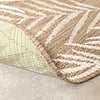 Tapis d'extérieur rond - Malta Leaves Naturel - thumbnail 6