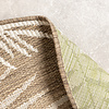 Tapis d'extérieur rond - Malta Leaves Naturel - thumbnail 7