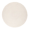 Tapis en laine rond - Wise Blanc - thumbnail 1