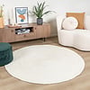 Tapis en laine rond - Wise Blanc - thumbnail 4