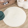Tapis en laine rond - Wise Blanc - thumbnail 5