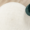 Tapis en laine rond - Wise Blanc - thumbnail 6