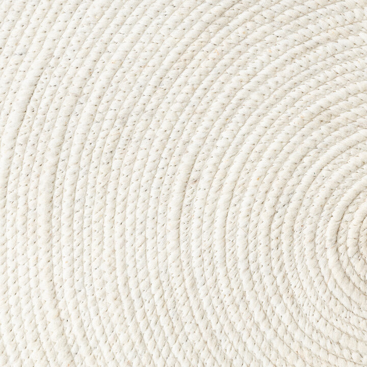 Tapis en laine rond - Wise Blanc - 7