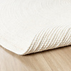 Tapis en laine rond - Wise Blanc - thumbnail 9