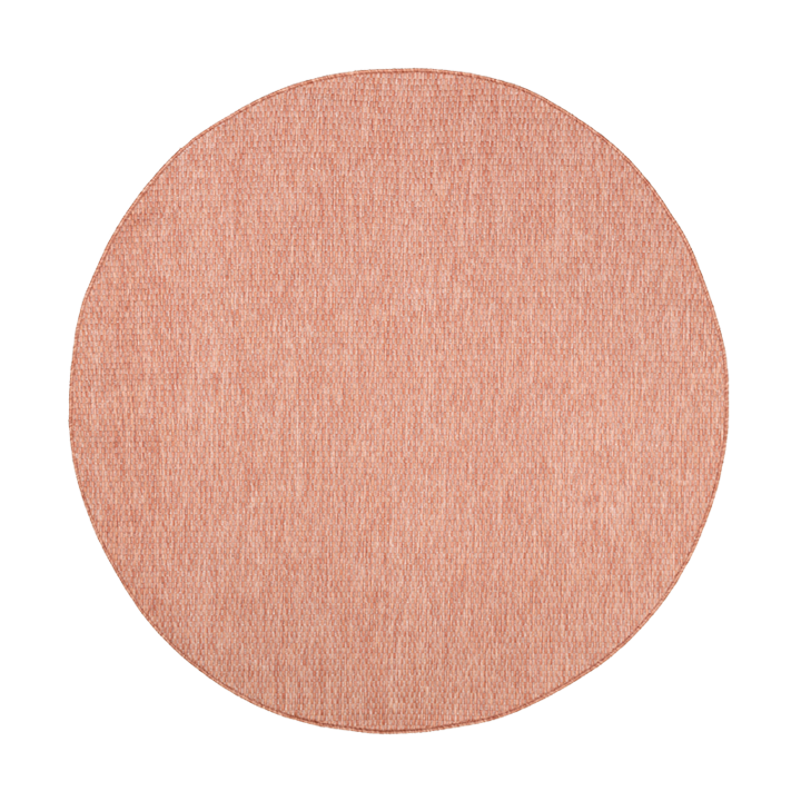 Tapis d'extérieur rond - Costa Terracotta - 1