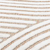 Tapis persan - Nori Curves Blanc/Taupe - thumbnail 6