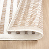 Tapis persan - Nori Curves Blanc/Taupe - thumbnail 7