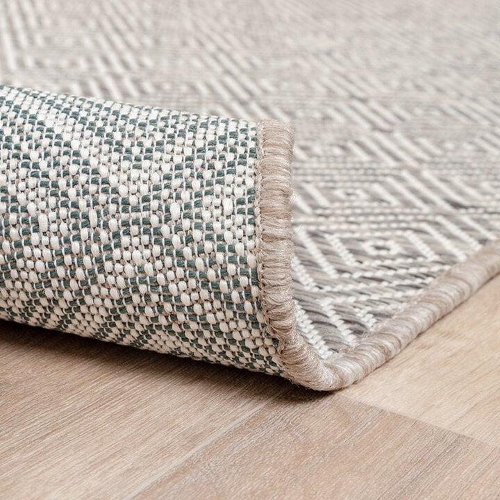 Tapis d'extérieur - Summer Tile Gris Clair - 6