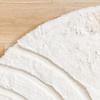 Tapis rond à poils longs - Carvy Arches Crème - thumbnail 6