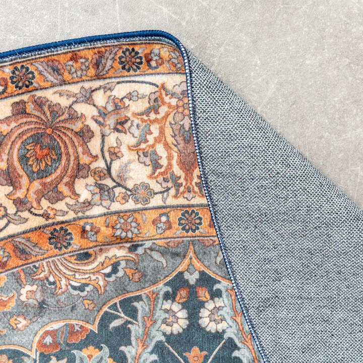 Tapis vintage rond - Imagine Medaillon Rustique - 5