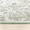 Tapis ovale à poils longs - Victoria Oriental Vert - thumbnail 5