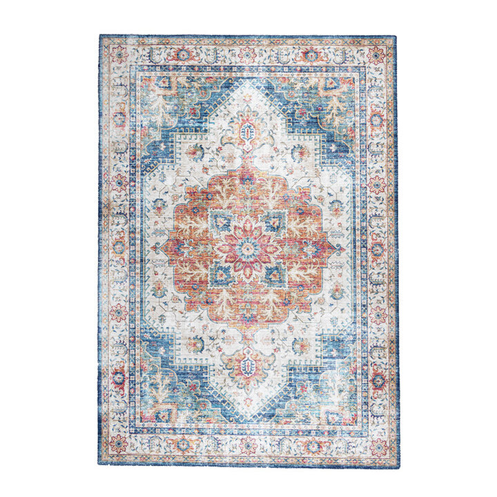 Tapis vintage - Azara Bleu Clair - 1