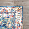 Tapis vintage - Azara Bleu Clair - thumbnail 6