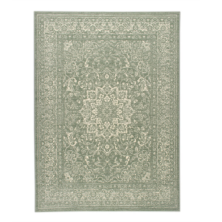 Tapis vintage - Wonder Oriental Vert - 1