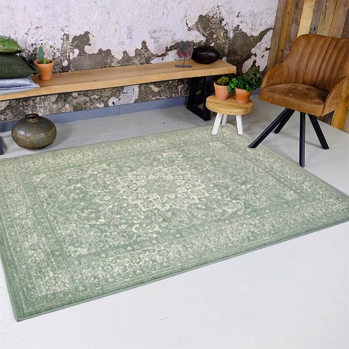 Tapis vintage - Wonder Oriental Vert - 6