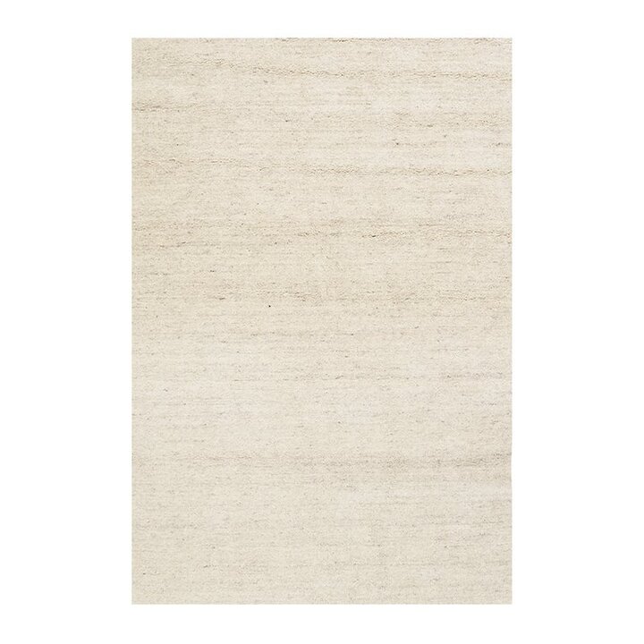 Tapis rond berbère - Aicha Beige - 1