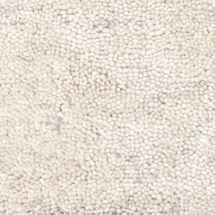 Tapis rond berbère - Aicha Beige - 3