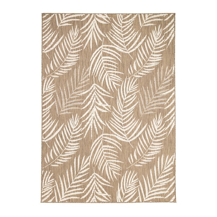 Tapis d'extérieur - Malta Leaves Naturel - 1