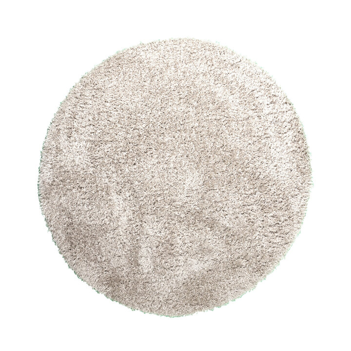 Tapis shaggy ovale - Blaze Beige/Gris - 1