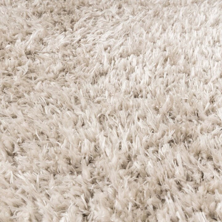 Tapis shaggy ovale - Blaze Beige/Gris - 4