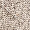 Tapis en laine rond - Feline Marron/Mélangé - thumbnail 4