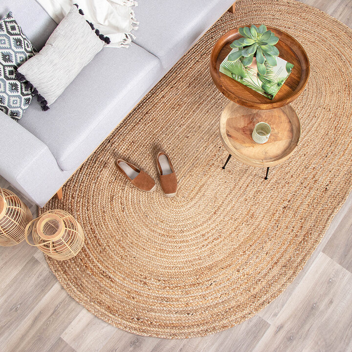 Tapis en jute - Fair Ovale Naturel - 3