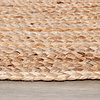Tapis en jute - Fair Ovale Naturel - thumbnail 5