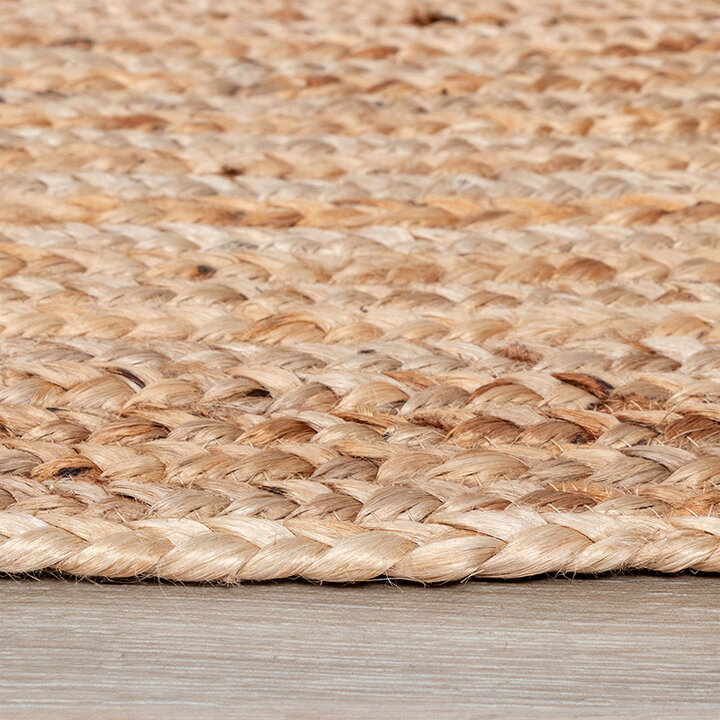 Tapis en jute - Fair Ovale Naturel - 5