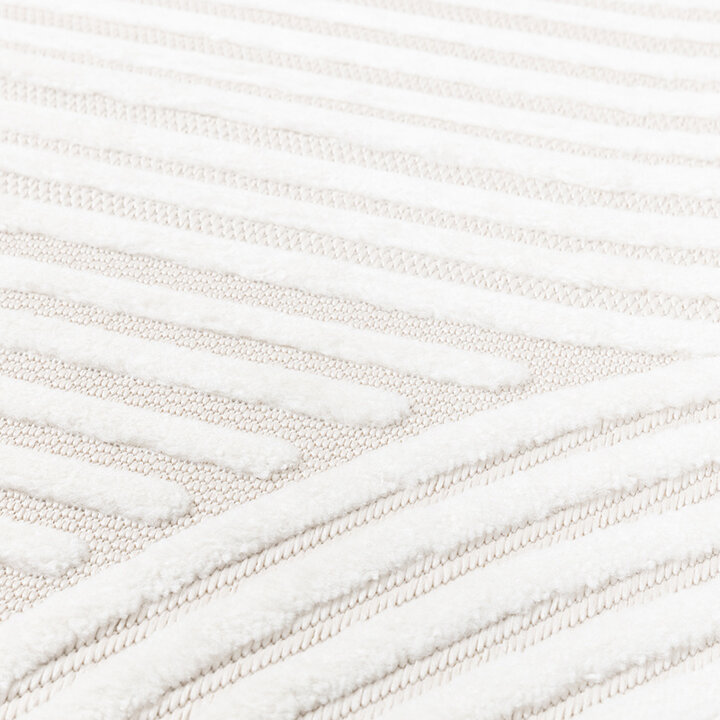 Tapis persan - Nori Curves Blanc - 6