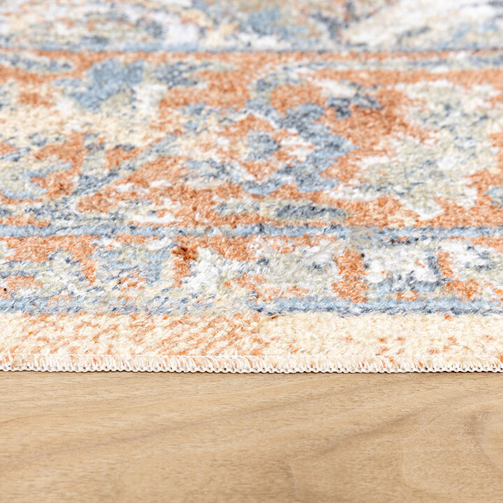 Tapis lavable - Nova Medaillon Terracotta - 6