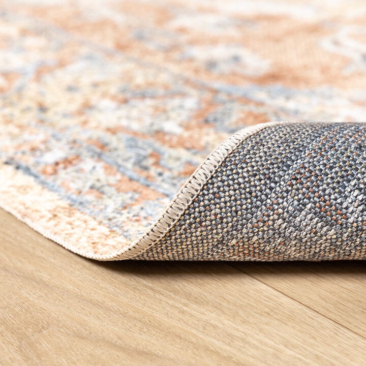 Tapis lavable - Nova Medaillon Terracotta - 7