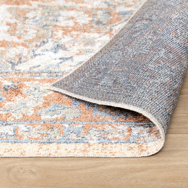 Tapis lavable - Nova Medaillon Terracotta - 8