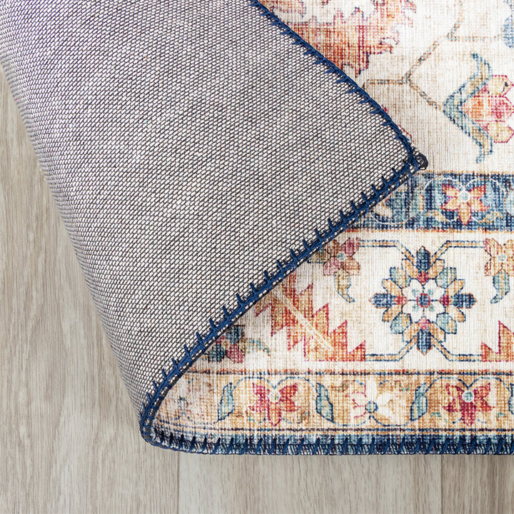 Tapis vintage - Azara Persia Bleu Clair - 6