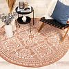 Tapis d'extérieur rond - Summer Oriental Terracotta - thumbnail 3