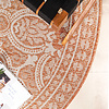 Tapis d'extérieur rond - Summer Oriental Terracotta - thumbnail 4