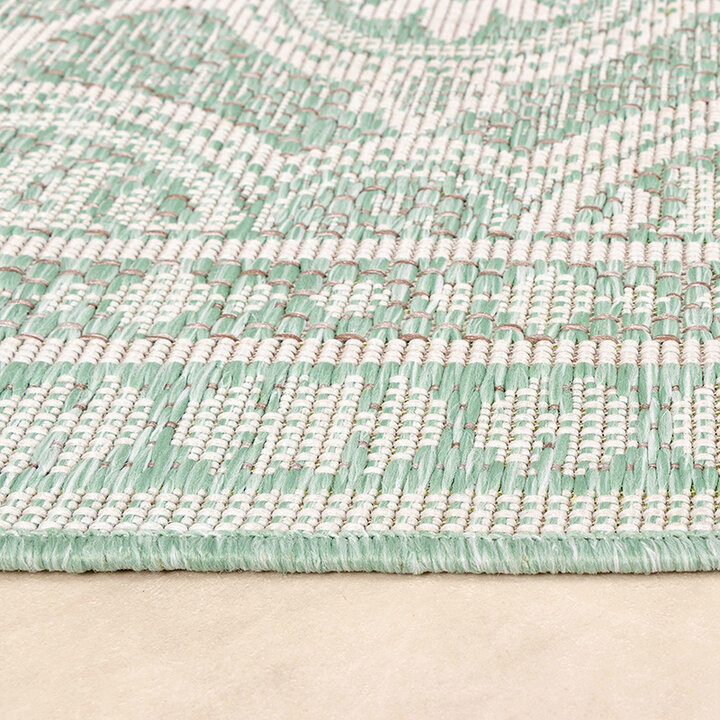 Tapis d'extérieur - Summer Oriental Menthe - 8