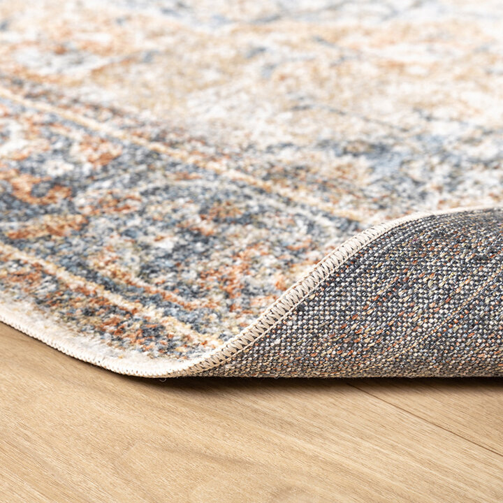 Tapis lavable - Nova Medaillon Rustique - 7