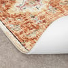 Tapis ovale à poils longs - Santo Mandala Terracotta - thumbnail 6