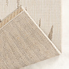 Tapis d'extérieur en jute - Nomad Leaves Crème - thumbnail 8